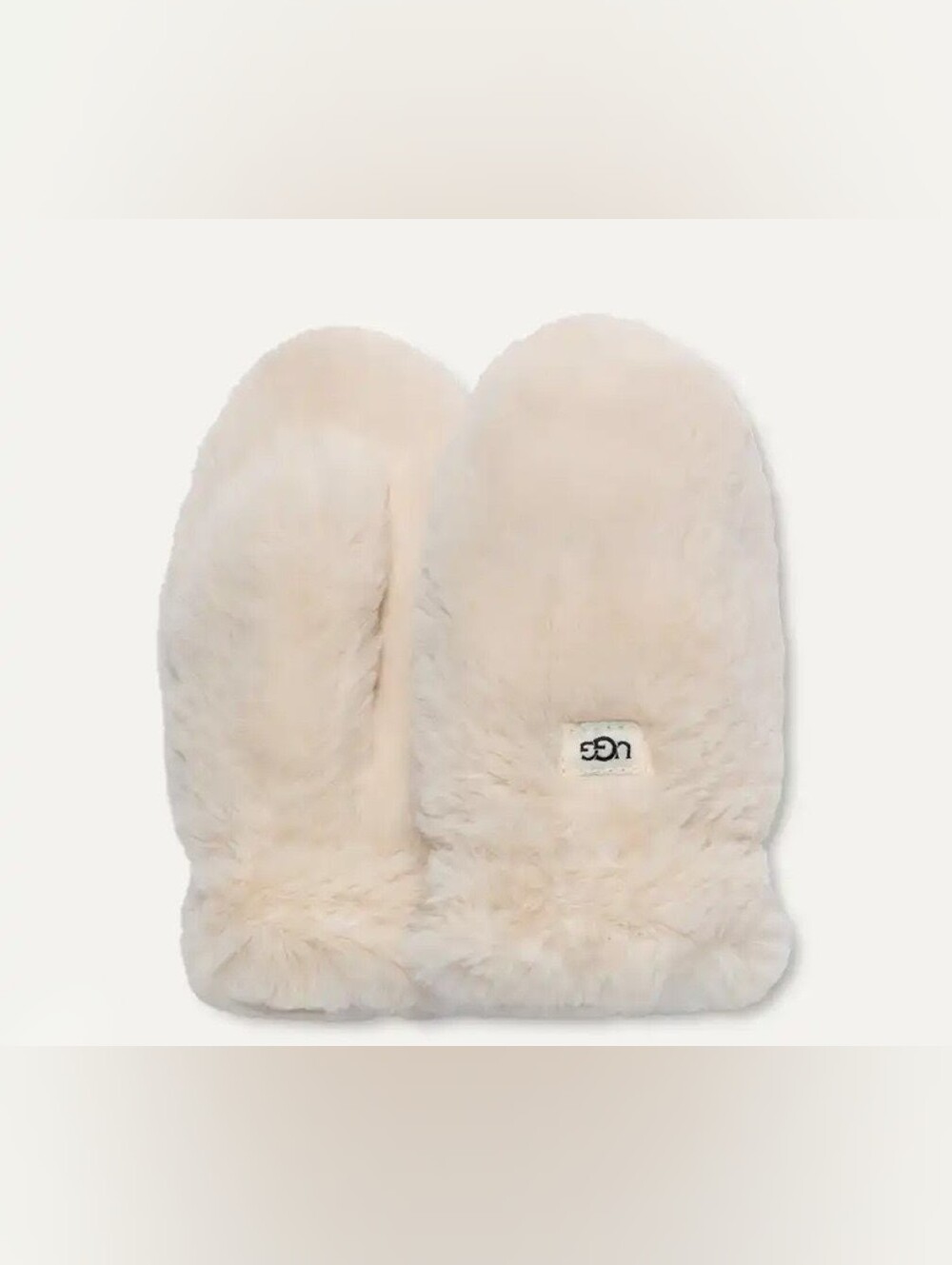 GG Faux Fur Mittens